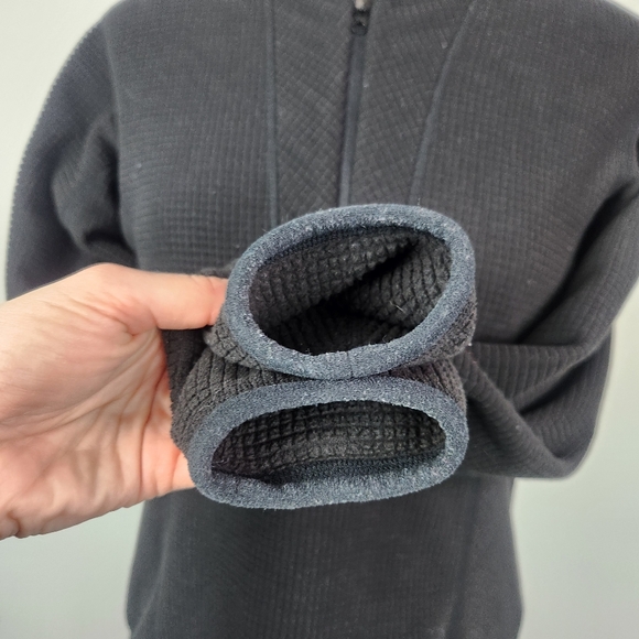 Vintage Arcteryx Black Polartec Half Zip Size Medium - Picture 4 of 14